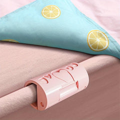 6pcs Love Bed Sheet Holder Clip Quilt Cover Anti Running Clip