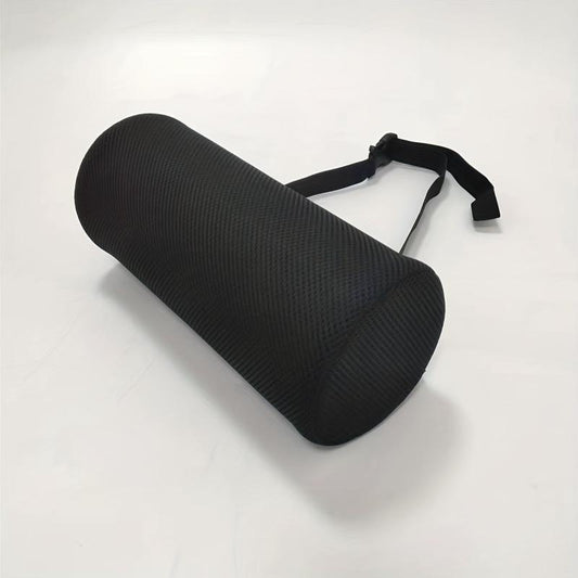 1pc Lumbar Roll for Back Support Neck Pillow Office Car Seats