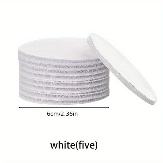 5pc Adhesive Fastener Dots Non-marking Stickers Anti-slip Fixer