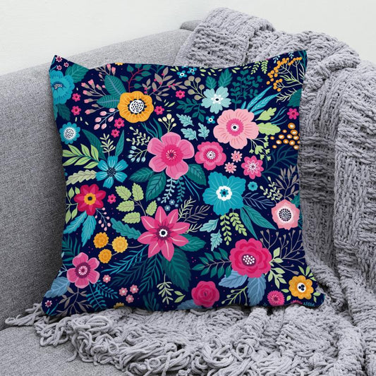 Tropical Satin Pillowcase For Hair And Skin Protector
