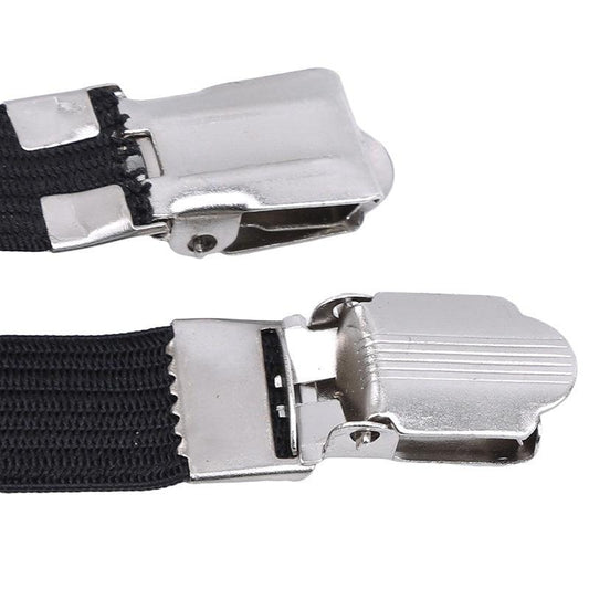 4pcs Bed Sheet Fixers Tablecloth Fixing Belt Anti-slip Sheet Buckles