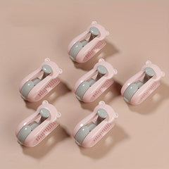 6pcs Quilt Fixer No Needle Style Green Pink Safety Quilt Fixed Anti Slip