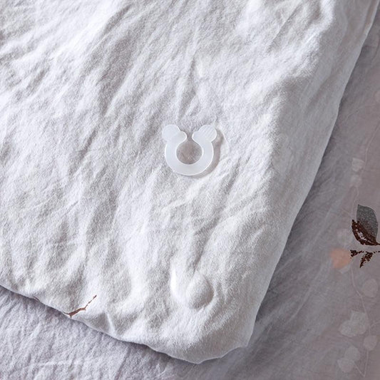 4pcs Duvet Cover Clips Anti Slip Retainer Twist Fixing Buckle Bedding Supplies