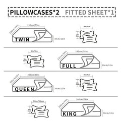 Cozy Crystal Velvet Fitted Sheet Set - Non-slip, Warm Mattress Cover