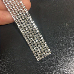 Self Adhesive Rhinestones Ribbon Roll 2mm Gemstones DIY Craft Wedding Party