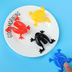 24pcs Jumping Frog Toys Mini Finger Action Training Toys Birthday Party Fun