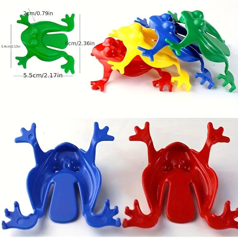 24pcs Jumping Frog Toys Mini Finger Action Training Toys Birthday Party Fun