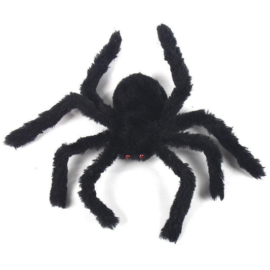 35-43in Plush Spider for Halloween Parties Scary Terror Home Decor