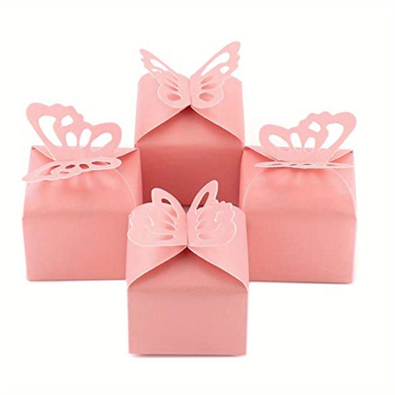 10pcs Hollow Butterfly Candy Box Party Wedding Birthday Decoration Box