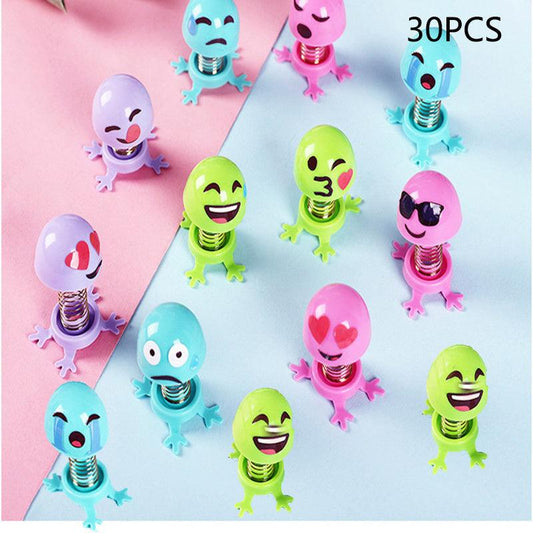 30pcs Elf Springs Fun Kid Toys for Class Treasure Boxes
