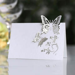 50pcs Lace Place Cards Seat Assignment Label Home Decor Wedding Party Supplies