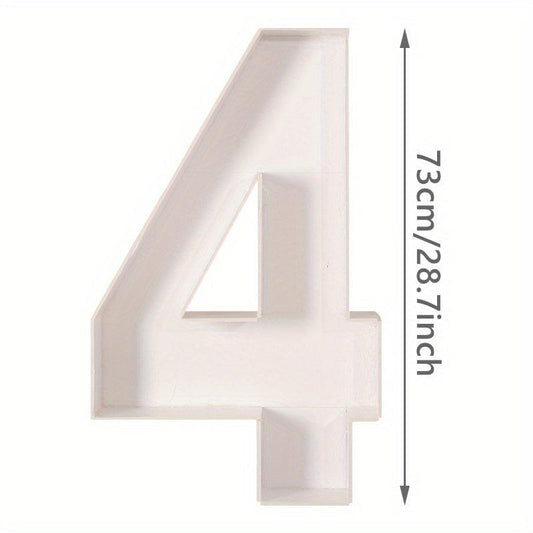 72 Number Balloon Filler Box Baby Shower Wedding Decoration
