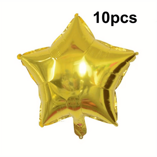 Pentagram Foil Mylar Balloon Birthday Party Wedding Decoration