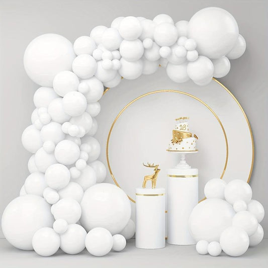 50pcs 12 Party Latex Balloons for Women&Girl Birthday Graduation Baby Shower Wed