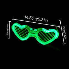 Luminous Glasses for Parties/Festivals with LED Music Lights