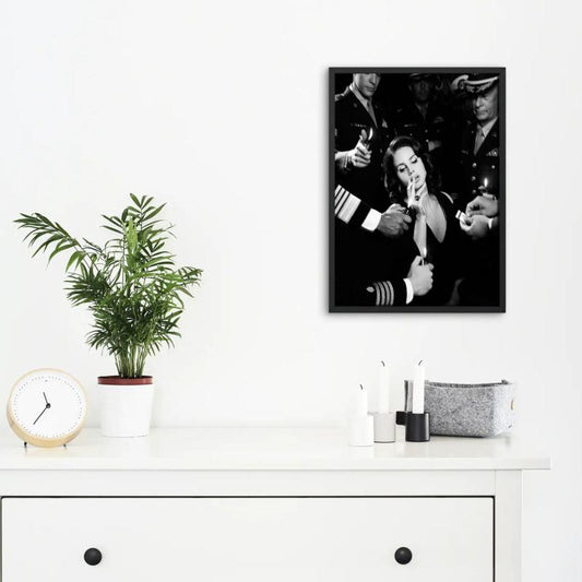 Vintage Movie Classic And Smoking Poster Home Decor No Frame