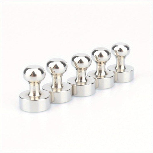 10 Strong Neodymium Magnetic Pushpins for Whiteboard Refrigerator