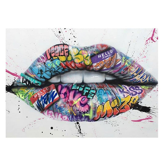 Modern Street Art Wall Poster Canvas Painting for Home Decor