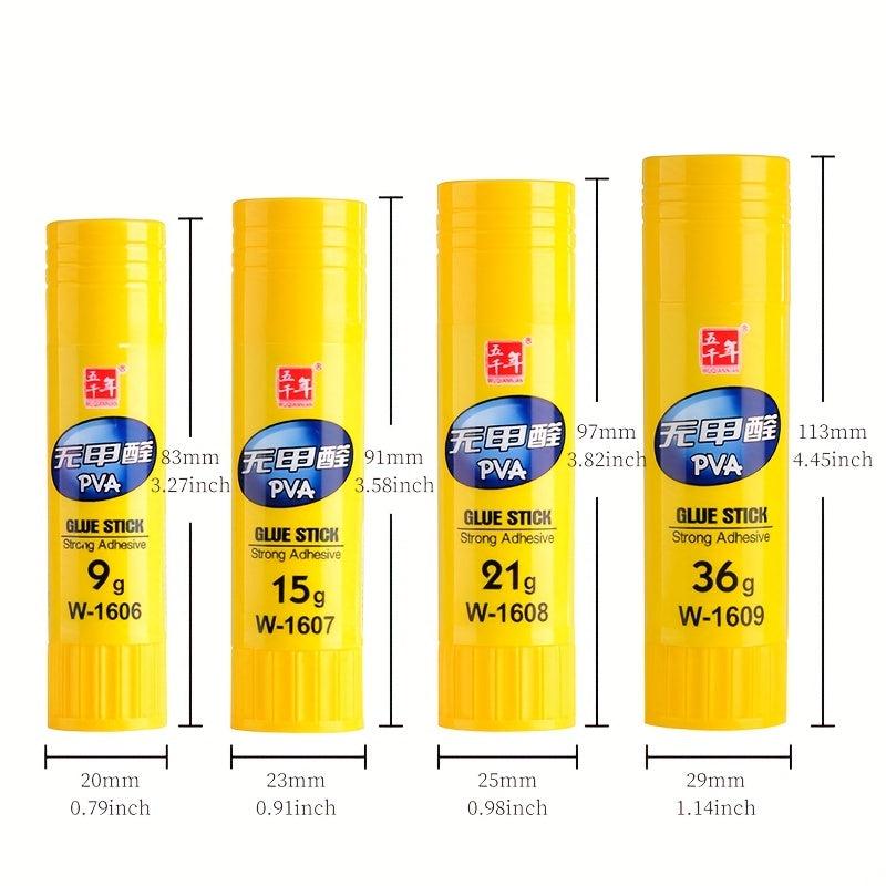 36g 12 Sticks Formaldehyde Glue High Viscosity DIY Washable