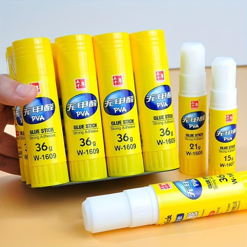 36g 12 Sticks Formaldehyde Glue High Viscosity DIY Washable