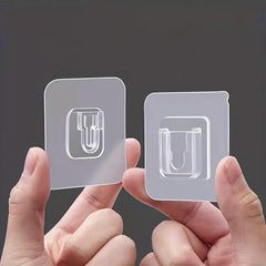 8pcs Traceless Hook for Office and Home, Double-sided Tape, Multifunctional