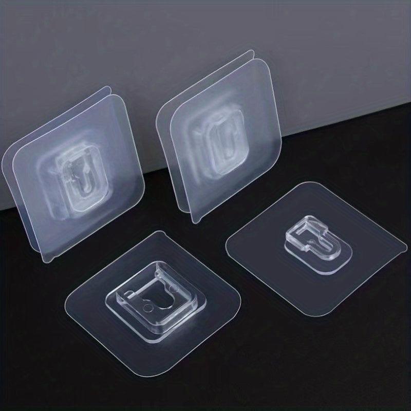 8pcs Traceless Hook for Office and Home, Double-sided Tape, Multifunctional