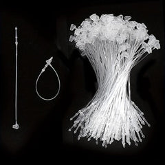 3000pcs Plastic Fastener Hang Tag Snap Lock Pin Security Loop Clothing Tags
