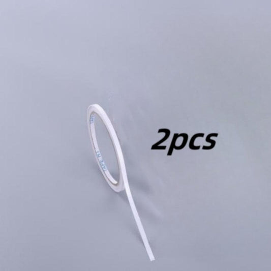 2pcs Thin Double-sided Adhesive Office Stationery Tape