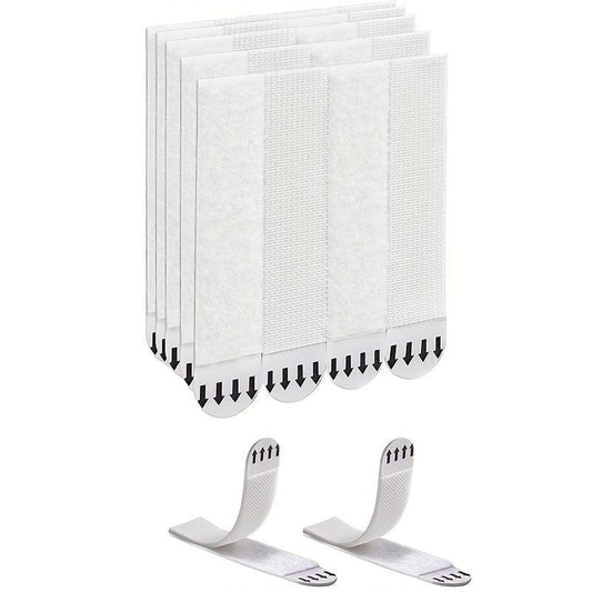 Large Picture Hanging Strips 12 Pairs Heavy Duty No Nails Refill Adhesive