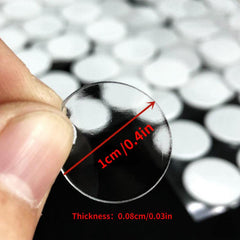 100-200pcs Transparent Dot Double-sided Adhesive Removable Car Decoration