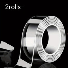 Double Sided Adhesive Tape Reusable Washable Wall Stickers