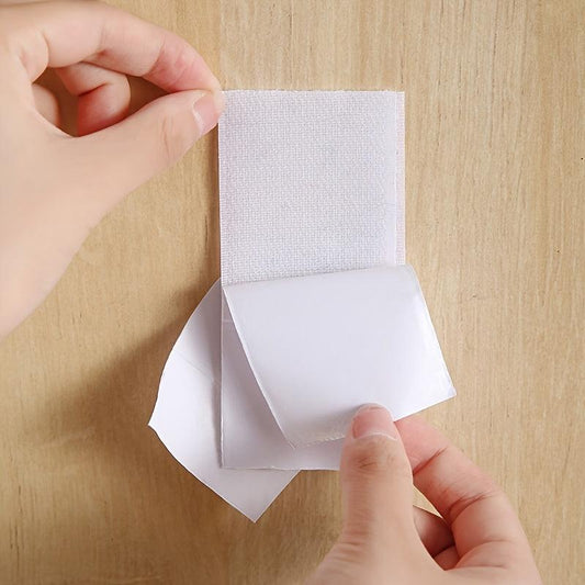 Double Sided Hook And Loop Tape With Adhesive Backing