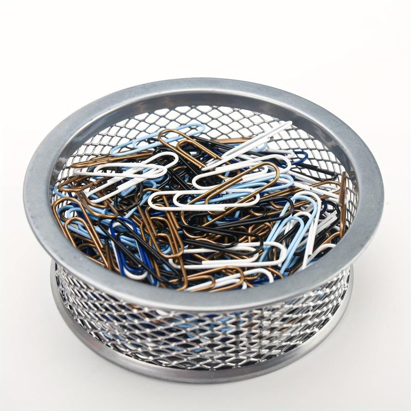 80pcs Colorful Iridescent Paper Clips for Desk
