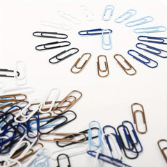 80pcs Colorful Iridescent Paper Clips for Desk