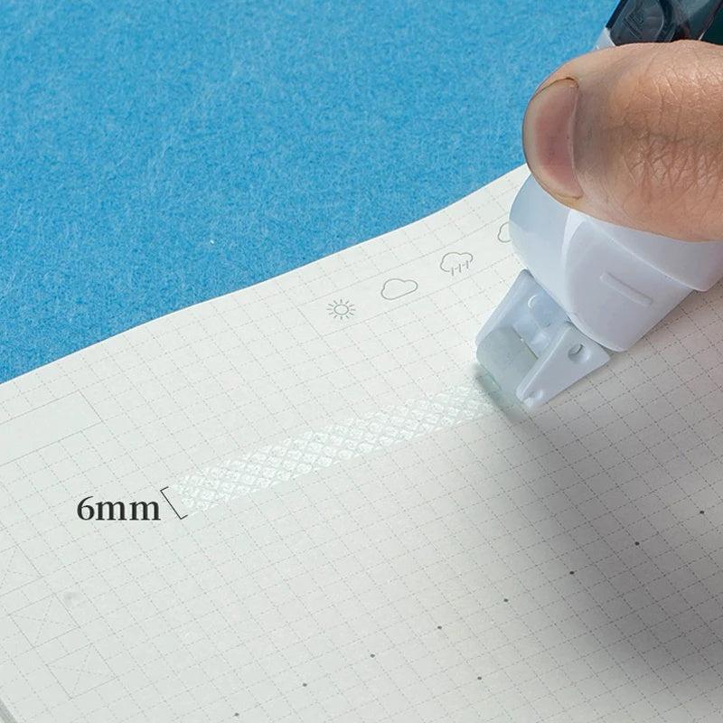 2pcs Double Sided Adhesive Dots Roller Glue Tape Dispenser Sticks