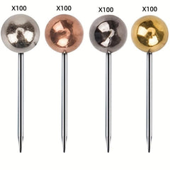 800pcs Colored Map Tacks Push Pins Stainless Steel Pin