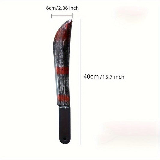 1pc Halloween Plastic Ax Sickle Horror Props