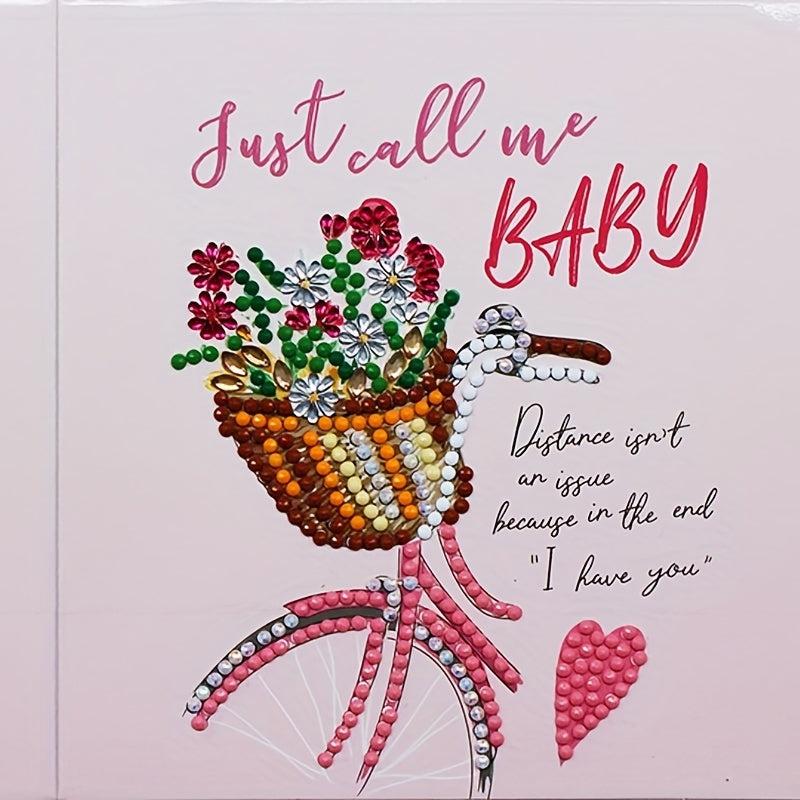 8pcs Diamond Painting Card Set - Create Greeting Cards with Ease