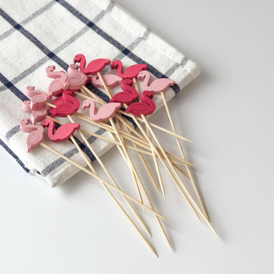 30pcs Hawaiian Style Party Decoration Toothpicks Summer Party Decoration