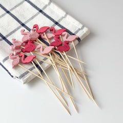 30pcs Hawaiian Style Party Decoration Toothpicks Summer Party Decoration