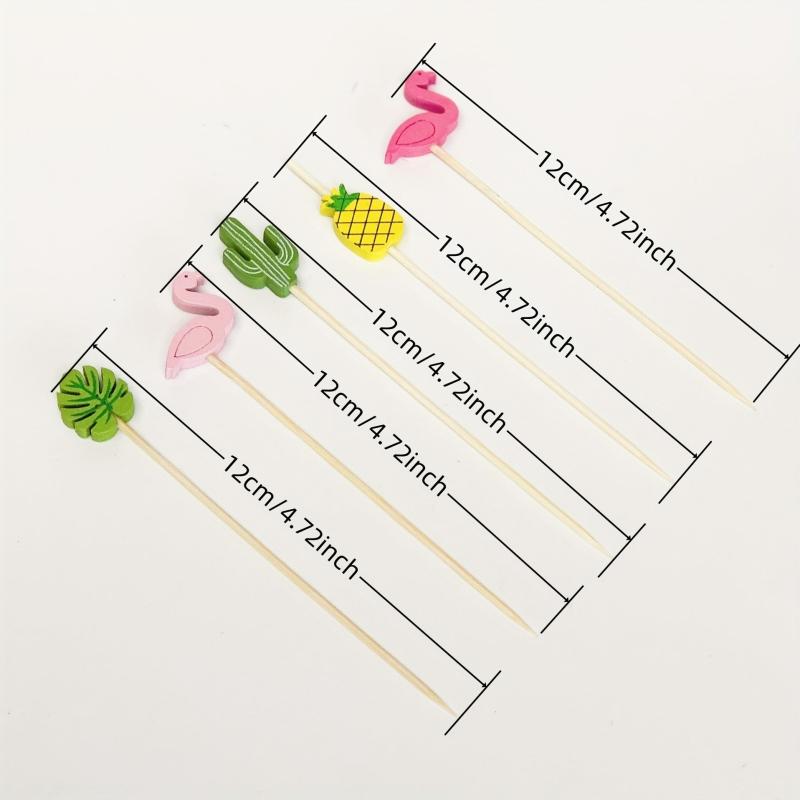30pcs Hawaiian Style Party Decoration Toothpicks Summer Party Decoration