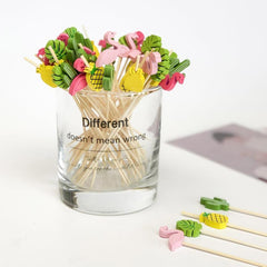 30pcs Hawaiian Style Party Decoration Toothpicks Summer Party Decoration