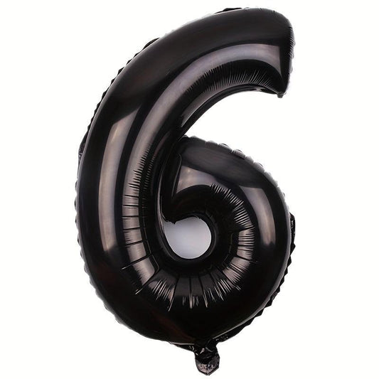 1pc 30 inch Number Aluminum Film Balloon Birthday Party Decoration