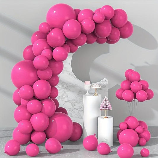 100pcs Solid Balloon Garland Kit Birthday Party Decoration