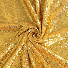 Golden Sequin Backdrop Curtain Panels for Wedding Party Background