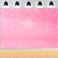 Pink Bokeh Photography Backdrop 36x152 Shinny Abstract Halos Background