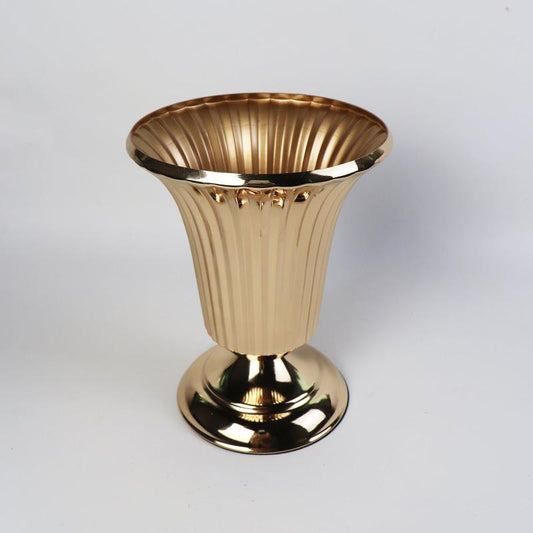 2pcs 19 05cm Metal Flower Vase Table Centerpiece Wedding Decoration