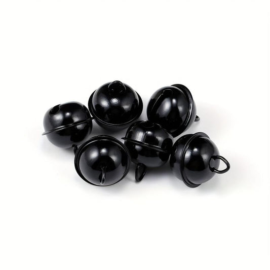6pcs Painted Metal Pet Bells Christmas Decoration Accessories