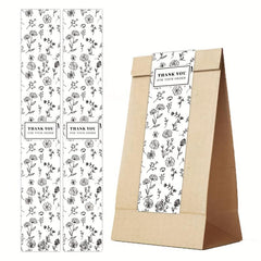 20pcs Thank You Order Stickers for Packaging Envelope Seals