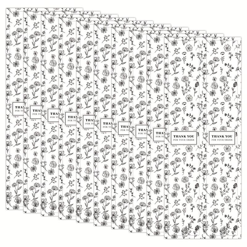 20pcs Thank You Order Stickers for Packaging Envelope Seals